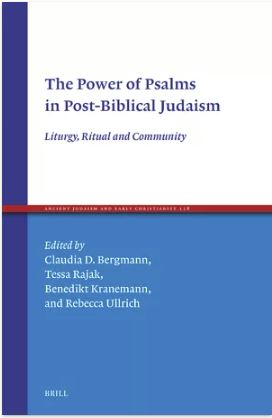 the power of psalms in post biblical judaism