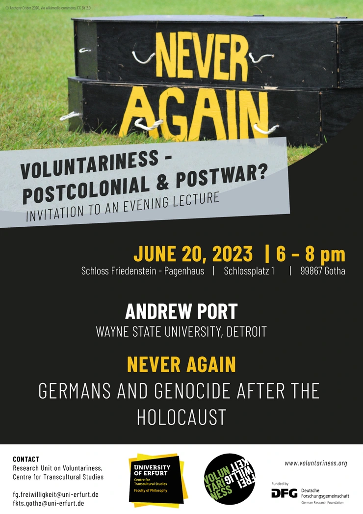 Veranstaltungsplakat Andrew Port 20.06.23