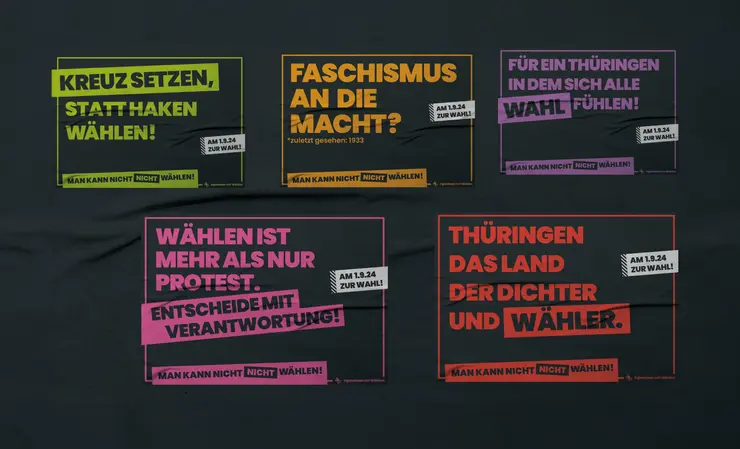 Motive der Kampagne