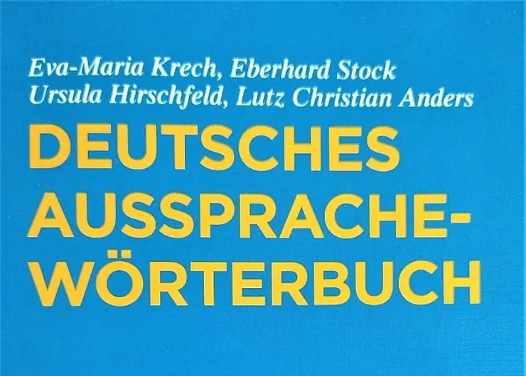 Bild Deutsches Aussprachewörterbuch