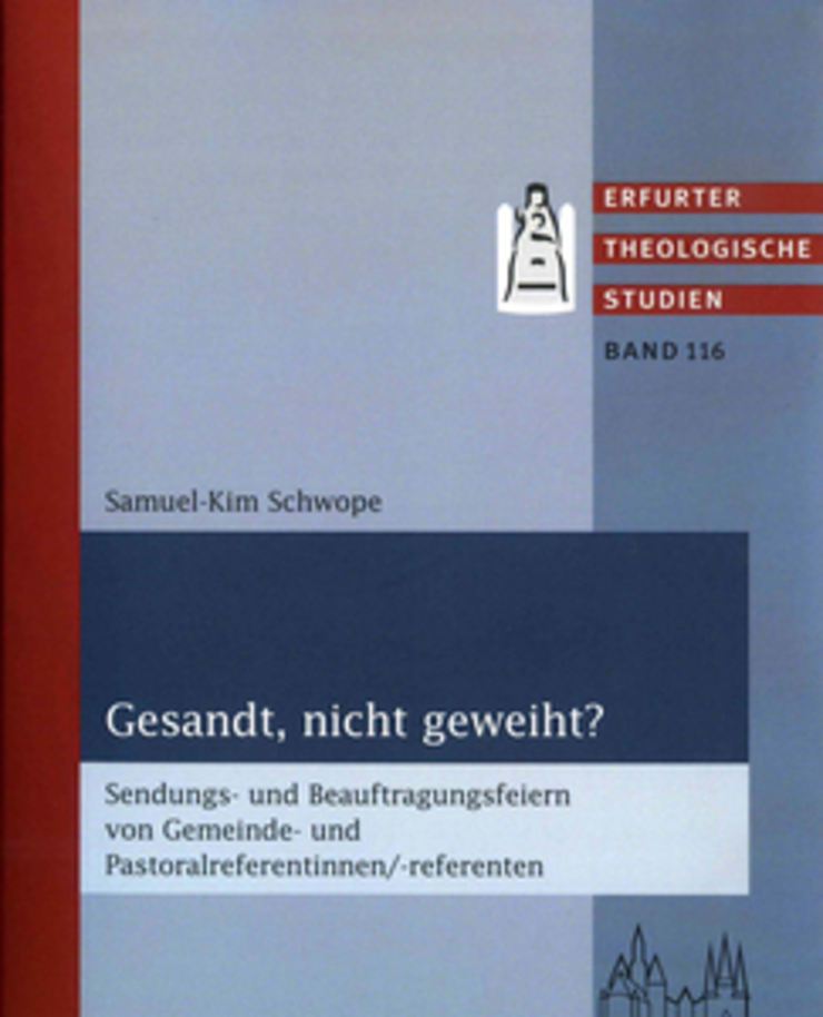 Buchcover "Gesandt nicht geweiht"