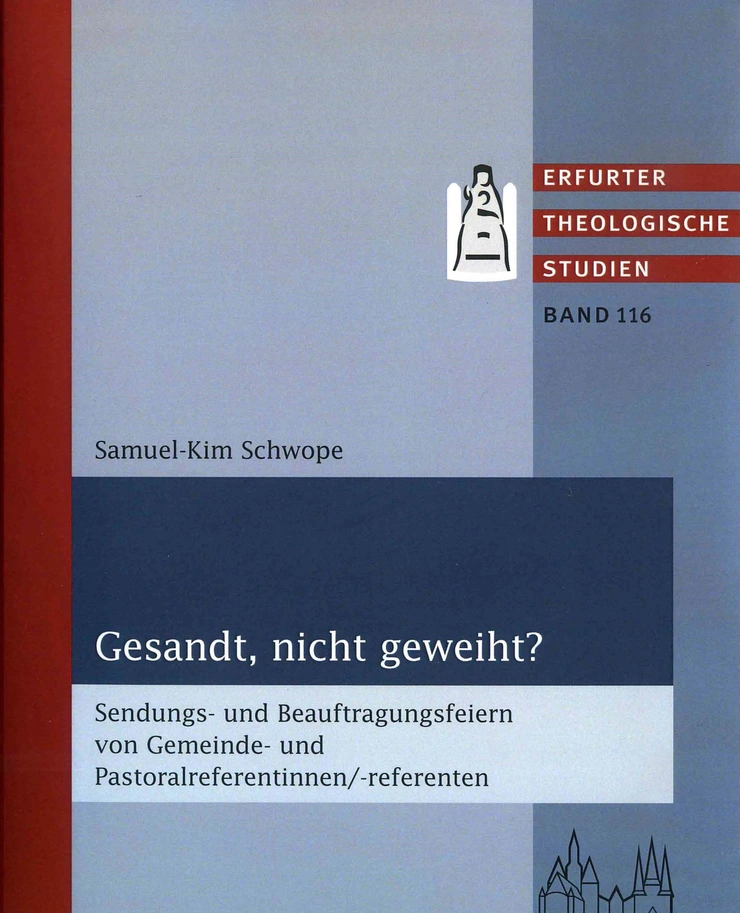 Buchcover Gesandt, nicht geweiht?