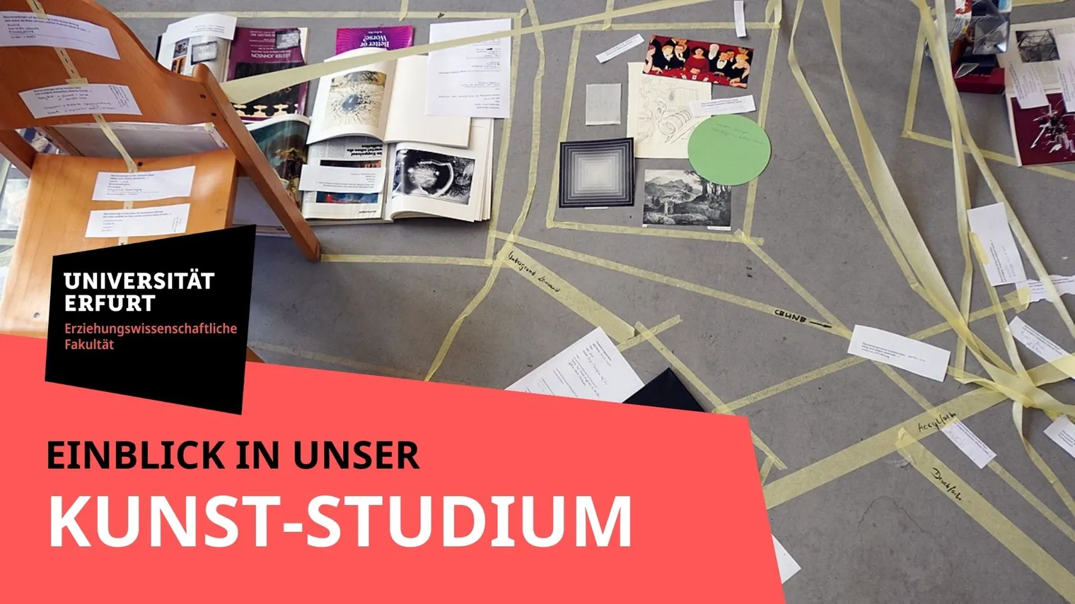 Video Einblicke Kunst-Studium