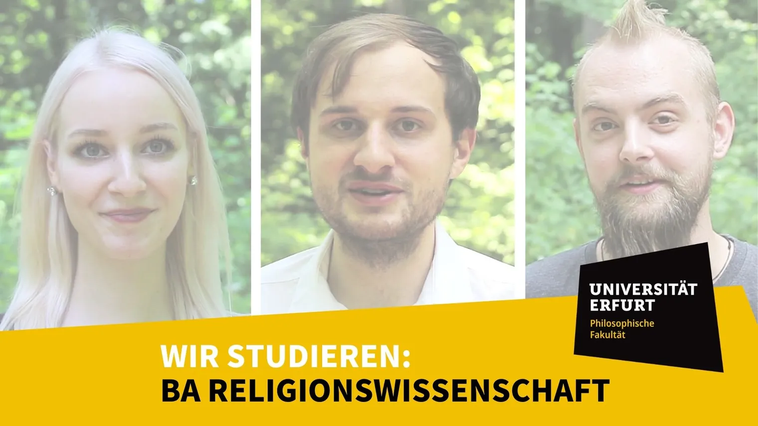 [Translate to English:] Video Religion studieren