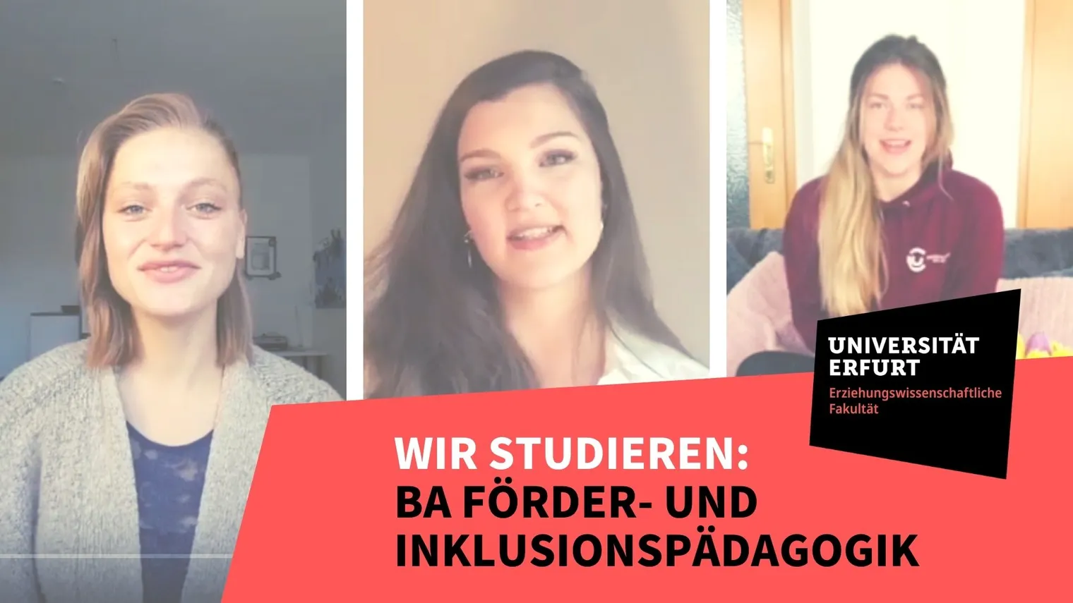 Video Studentinnen der Förderpädagogik