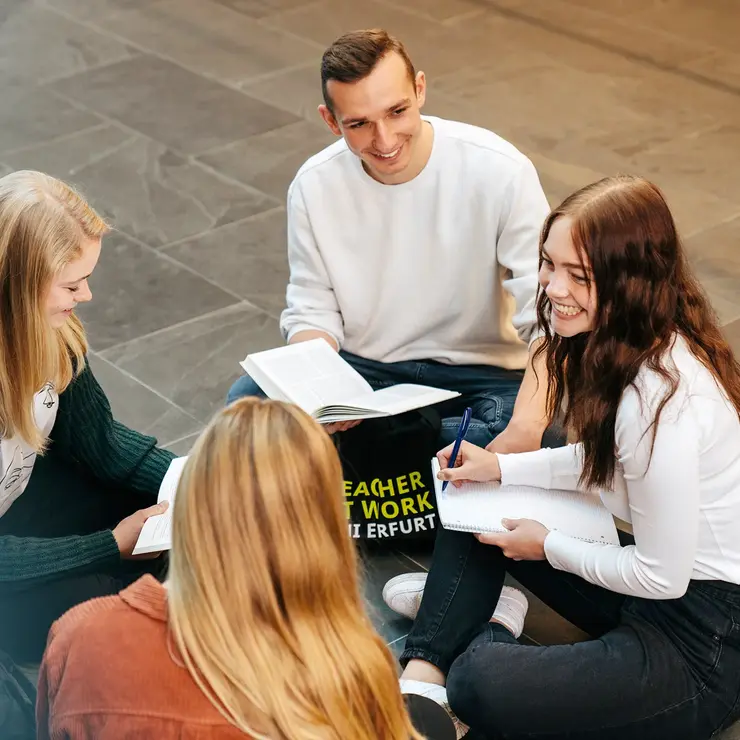 Gruppe von Studierenden