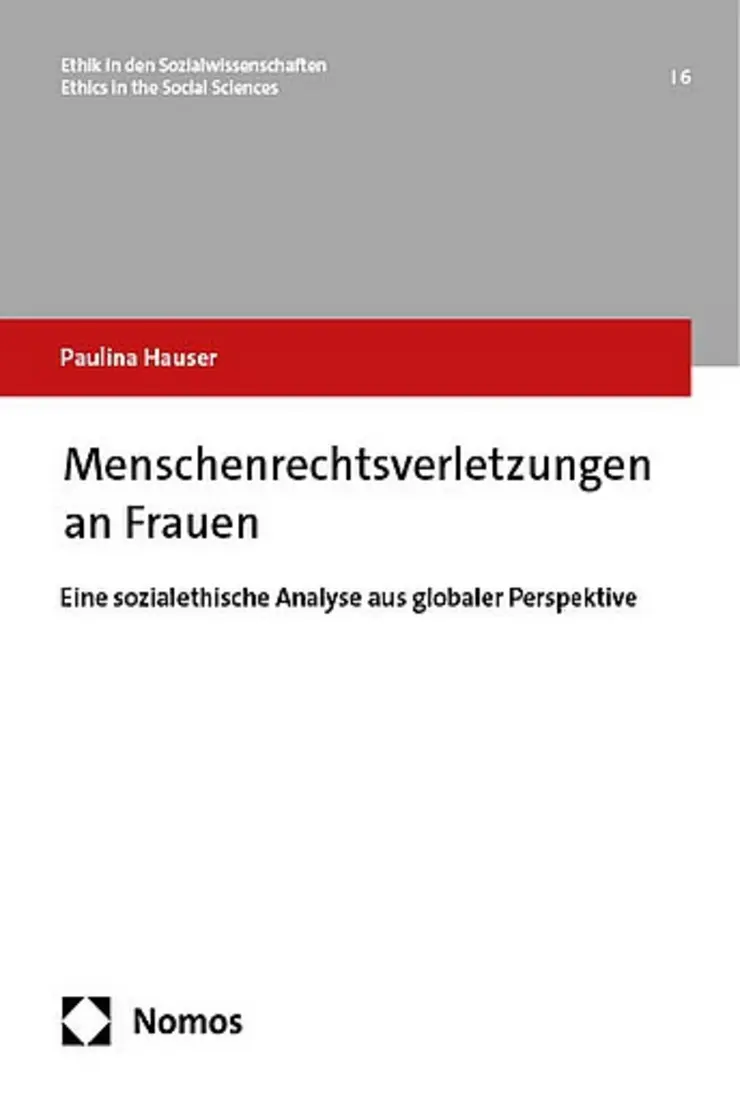 Buchcover "Menschenrechtsverletzungen an Frauen"