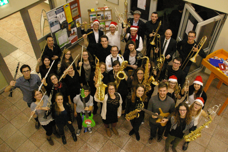 Gruppenfoto Big Band