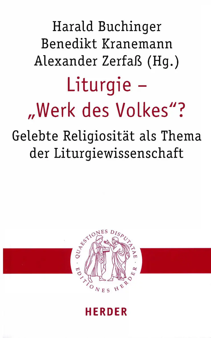 Buchcover "Liturgie – 'Werk des Volkes'?