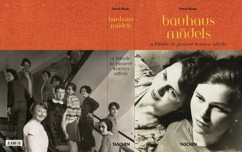 Umschlag zu "bauhausmädels - a tribute to pioneering woman artist" (Taschen 2019)