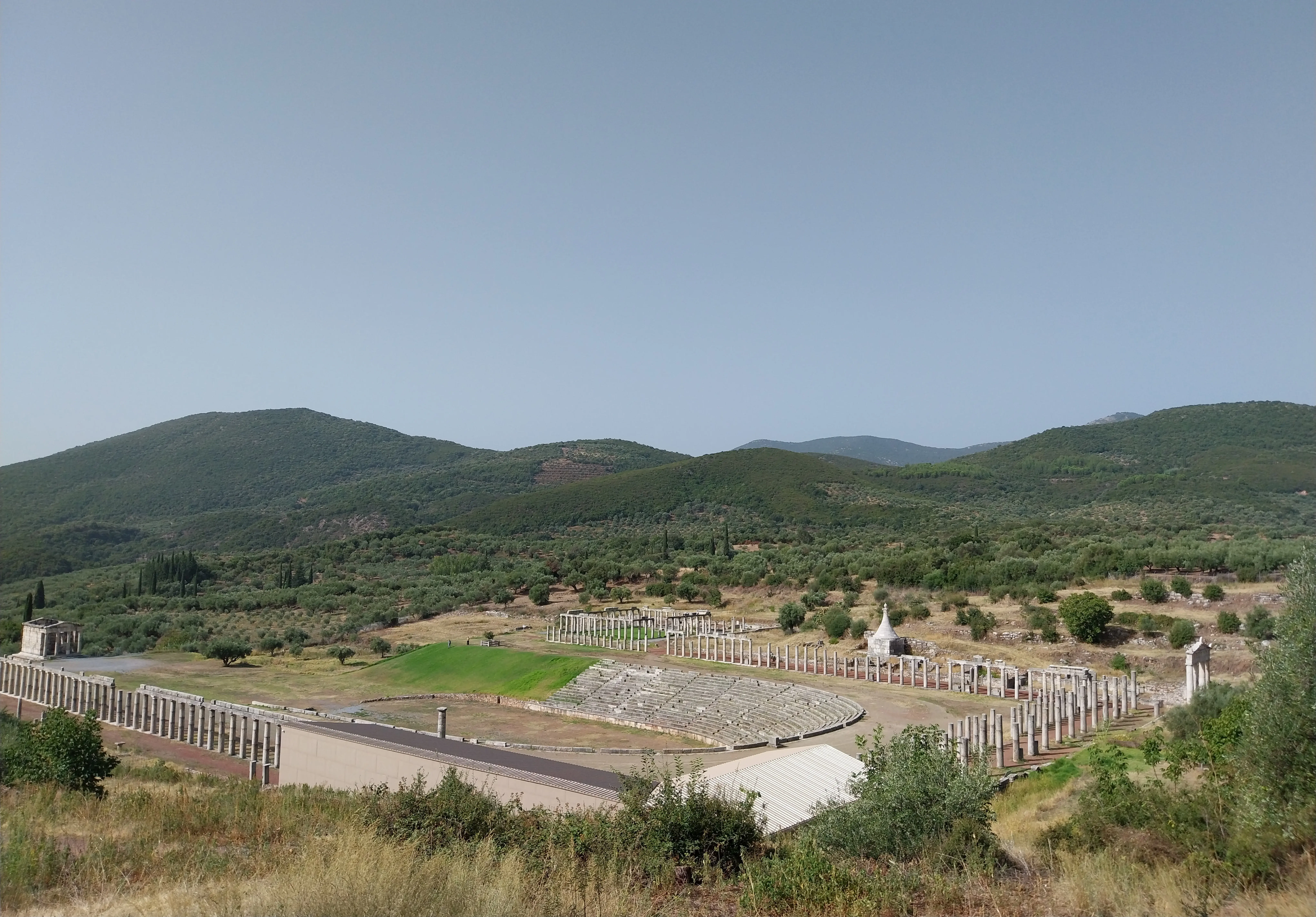 Stadium im antiken Messinia