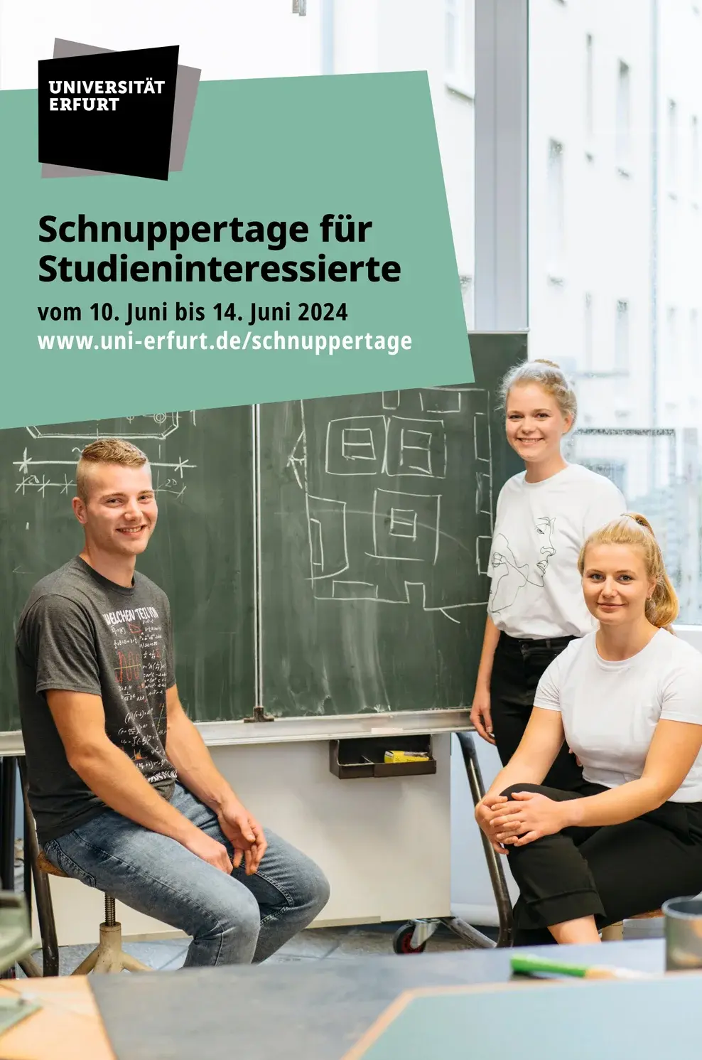 Plakat Schnuppertage 2023