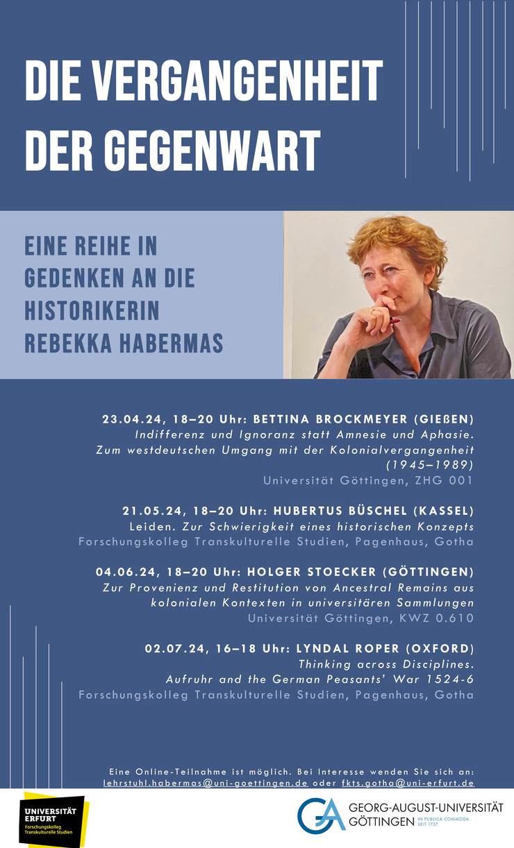 Gedenkkolloquium Rebekka Habermas