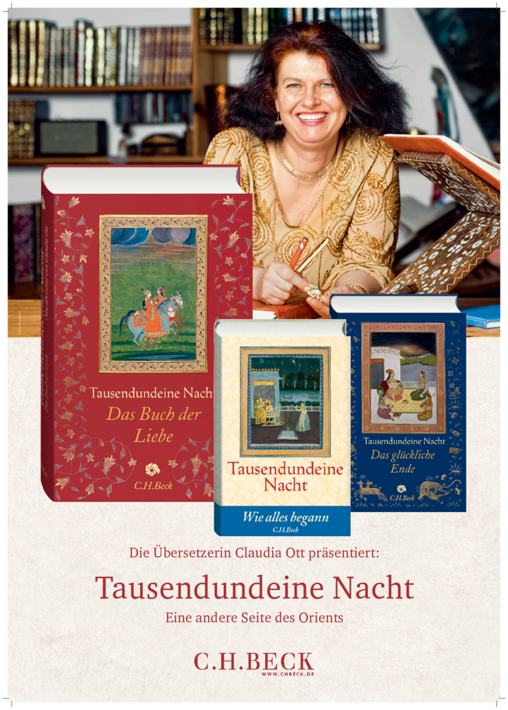 Plakat Claudia Ott Tausendundeine Nacht