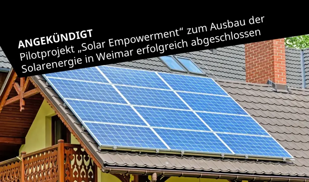 ErfurtLab Tatsächlich Angekündigt Solar Empowerment