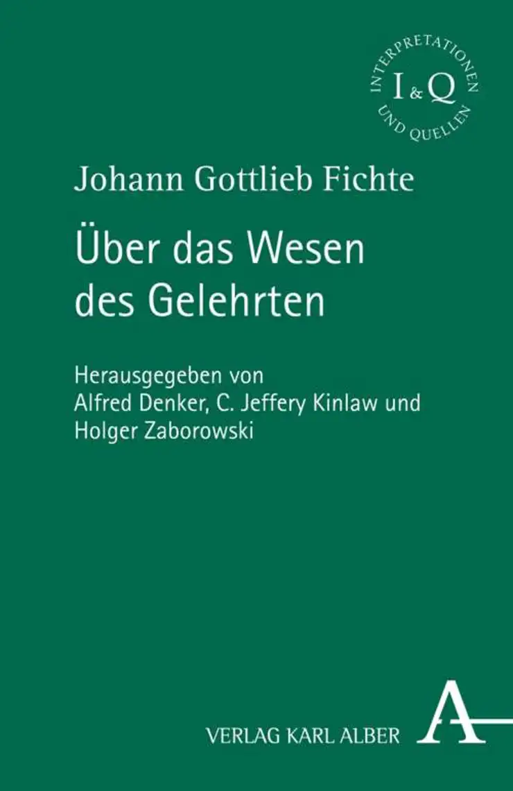 Über das Wesen des Gelehrten