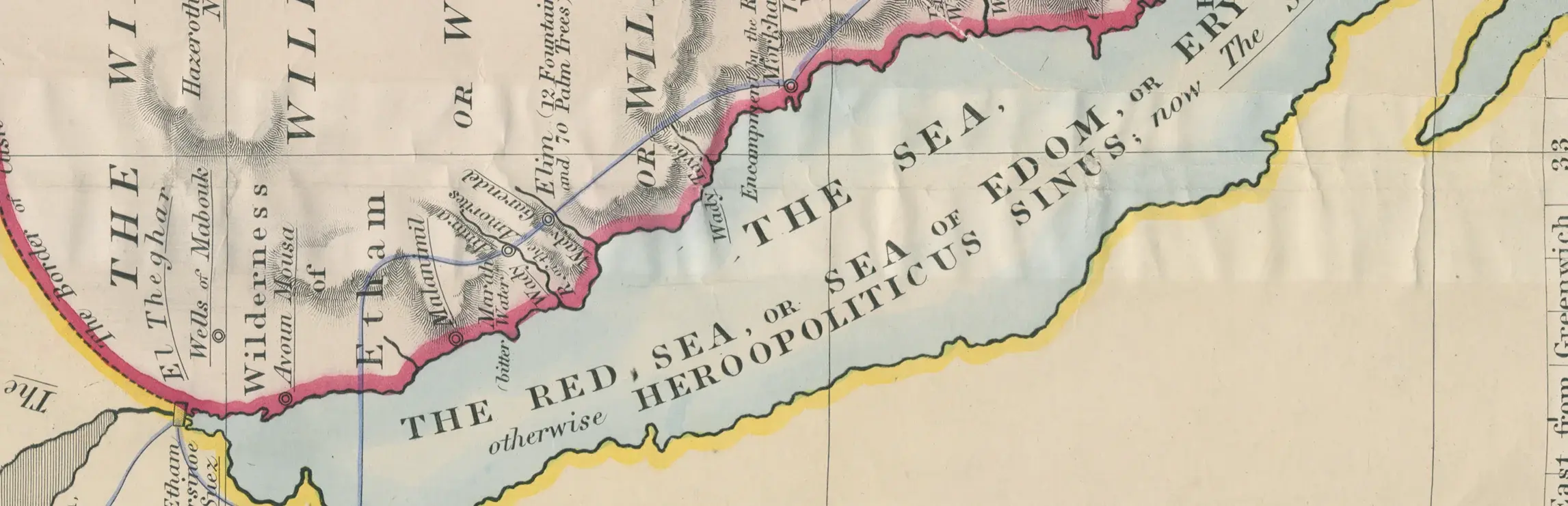 Arrowsmith, Map of the Red Sea