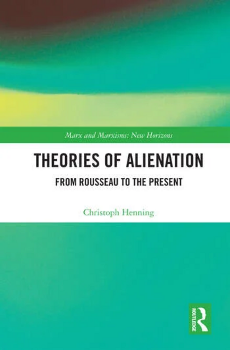 Buchcover "Theories of Alienation"