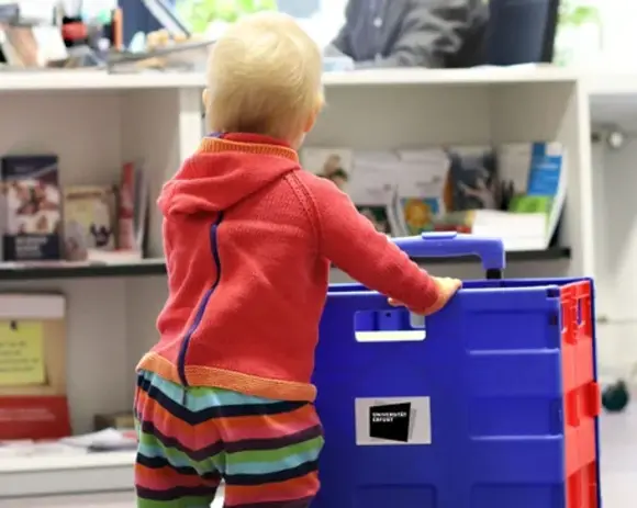  Mobile Kinderkiste im Gleichstellungsbüro der Universität Erfurt