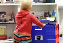  Mobile Kinderkiste im Gleichstellungsbüro der Universität Erfurt