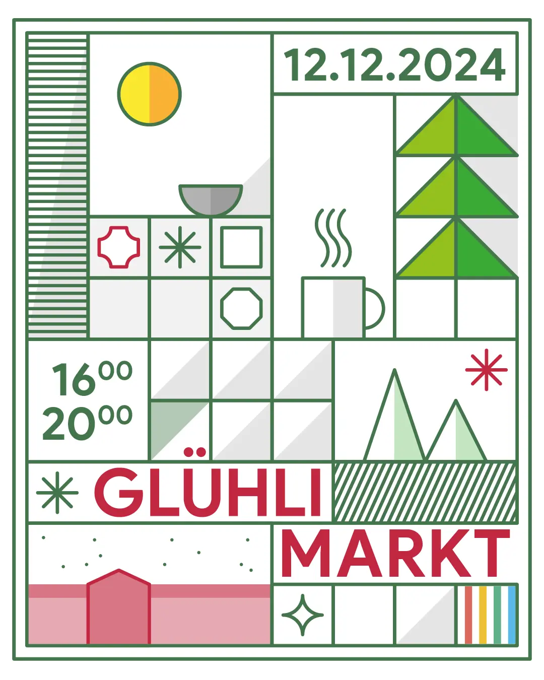 Poster des Glühli Marktes