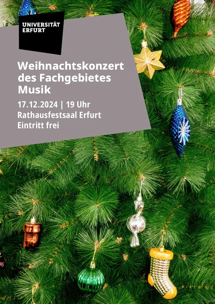 Einladungsflyer Adventskonzert 17.12.2024