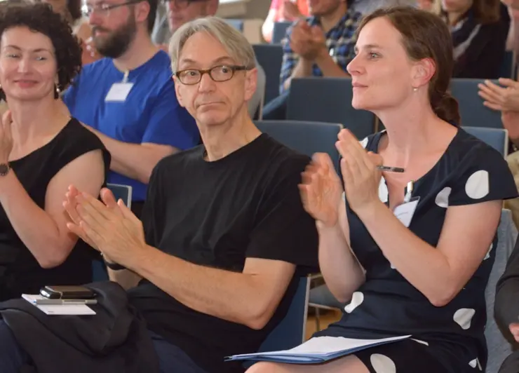 v. l. n. r. Miriam Rieger, Walter Bauer-Wabnegg, Julia Schmidt-Funke. Foto: Lutz Ebhardt