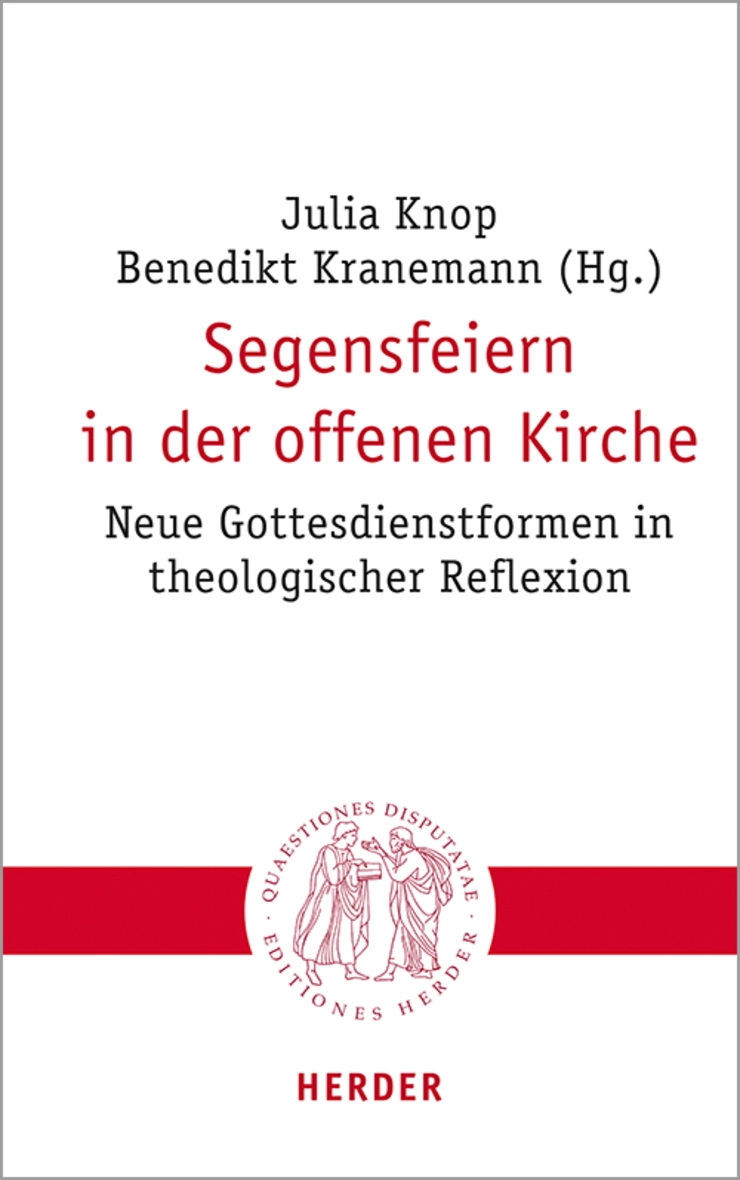 Buchcover "Segensfeiern in der offenen Kirche"