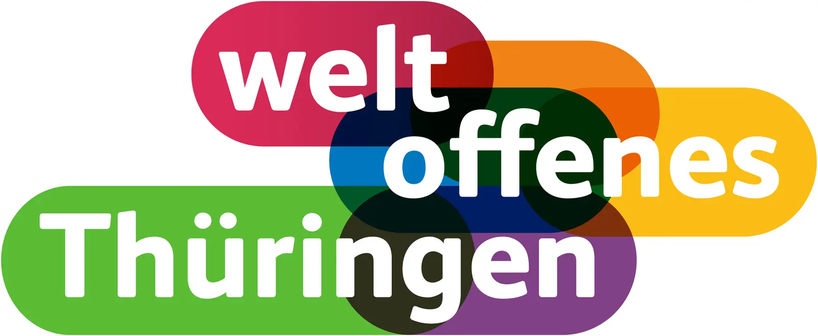 Dieses Logo ist das Logo der Aktion "Weltoffenes Thüringen"