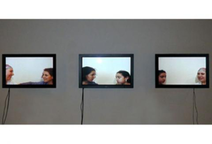 Die Installation von Zineb Sedira im Beirut art center