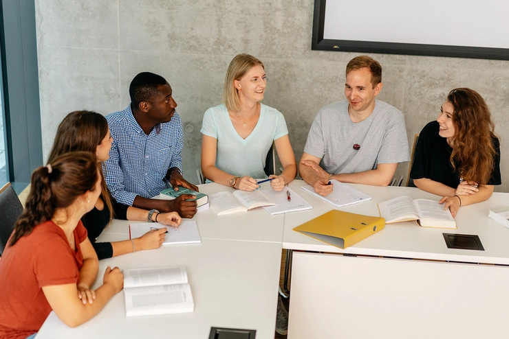 Seminargruppe der Uni Erfurt