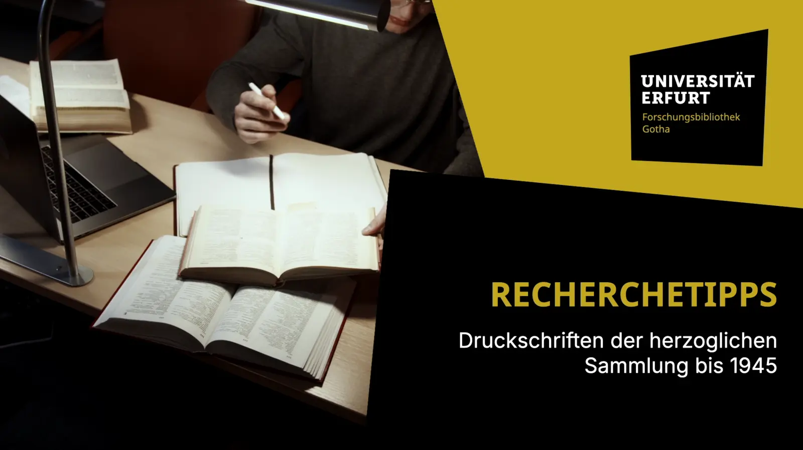 Vorschaubild Tutorial Recherche Druckschriften der Herzoglichen Sammlung