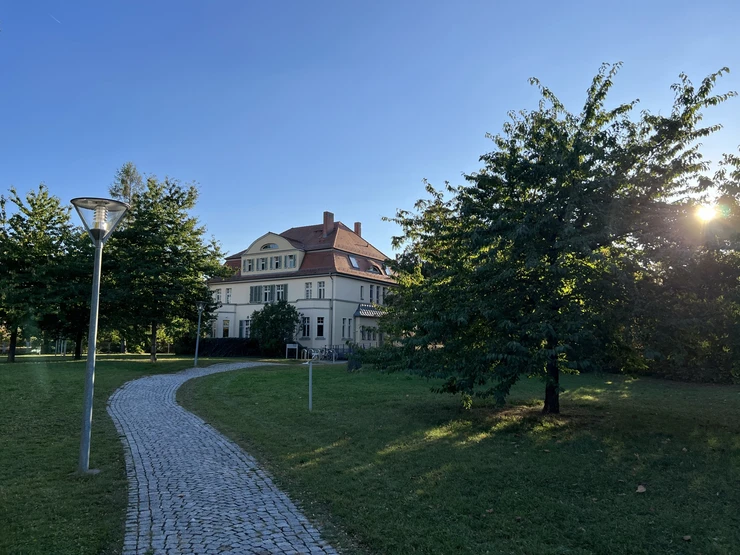 Ein Foto der Villa Martin.