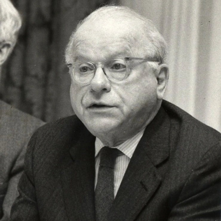 Edward Shils, Portrait 1983. Source: International Balzan Prize Foundation http://www.balzan.org