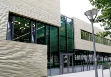 Außenansicht des Kommunikations- und Informationszentrum (KIZ) Erfurt