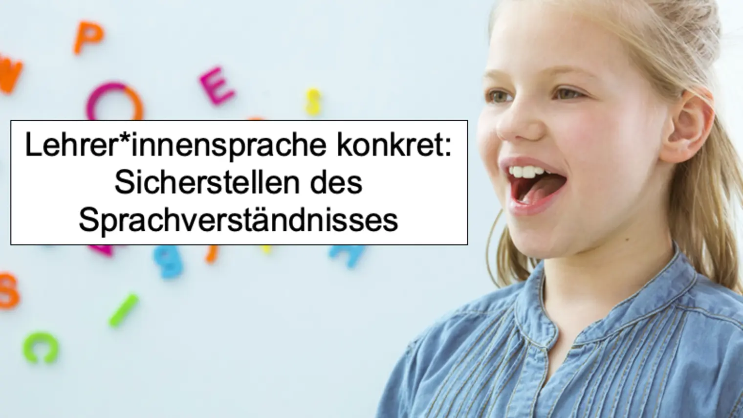 Thumbnail Sicherstellen des Sprachverständnisses