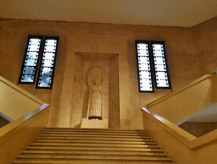 Treppen im Nationalmuseum von Beirut 