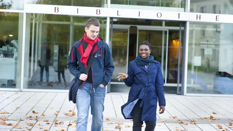 Internationale Studierende an der Uni Erfurt