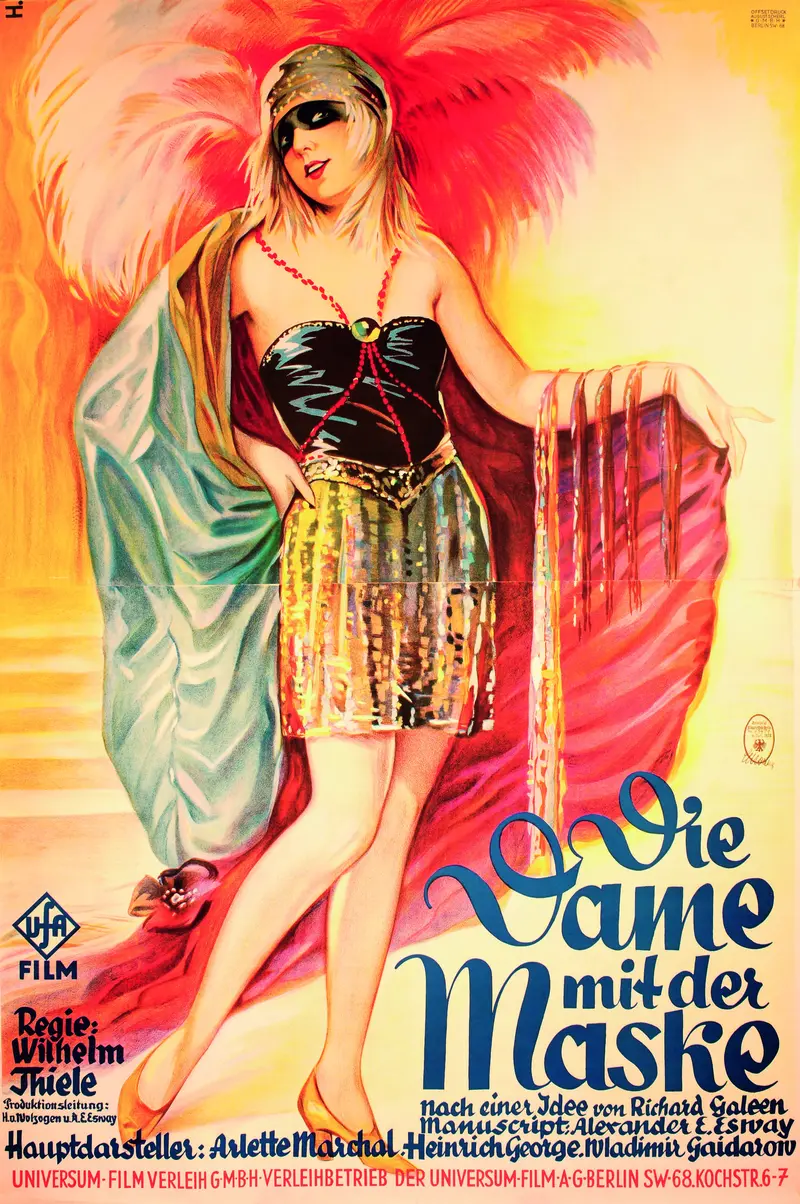 Filmplakat (1928), Gestaltung; Alfred Herrmann