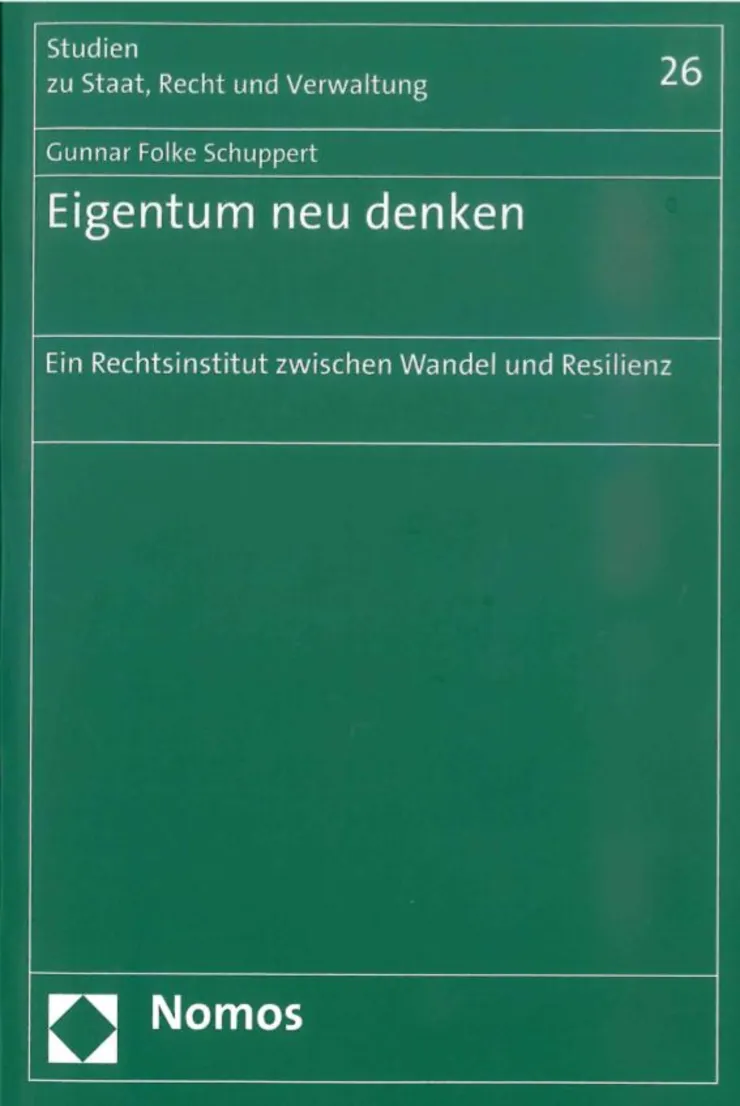 Schuppert Eigentum neu denken