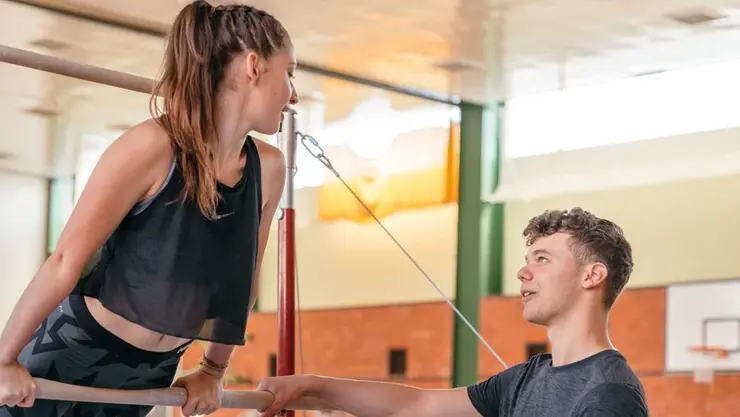 Sportstudierende an der Universität Erfurt