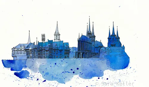 Sara Keller The blue Erfurt Sara Keller The blue Erfurt