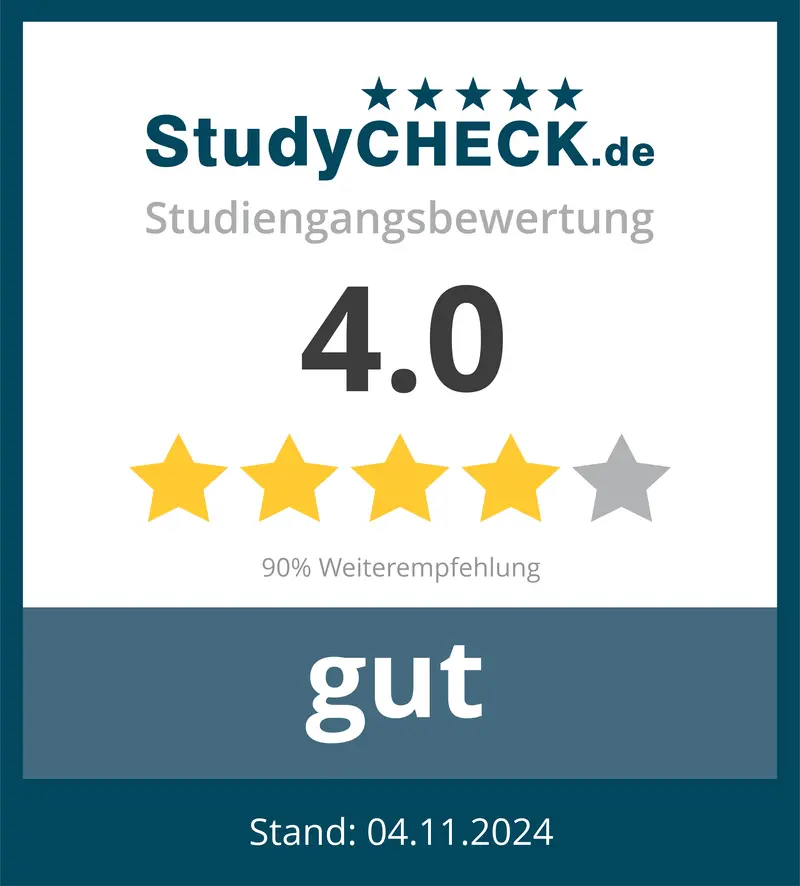 Bewertung Studium Gesundheitskommunikation Studycheck