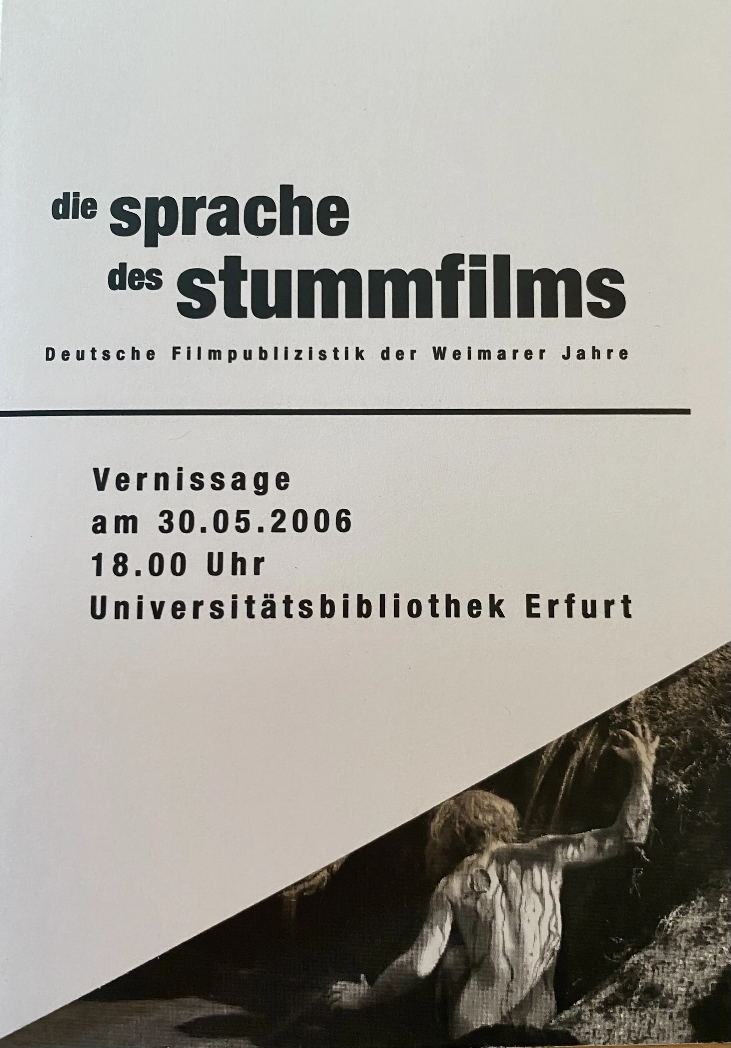 Einladung zur Vernissage (2006)