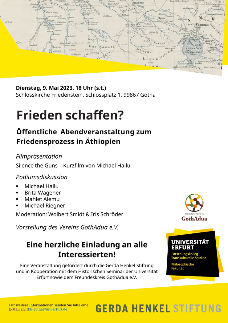 Plakat "Frieden schaffen"