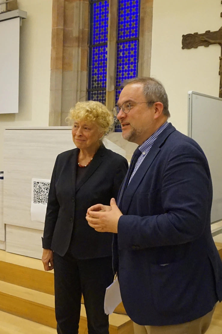 Prof. Dr. Gesine Schwan und Prof. Dr. Dr. Holger Zaborowski