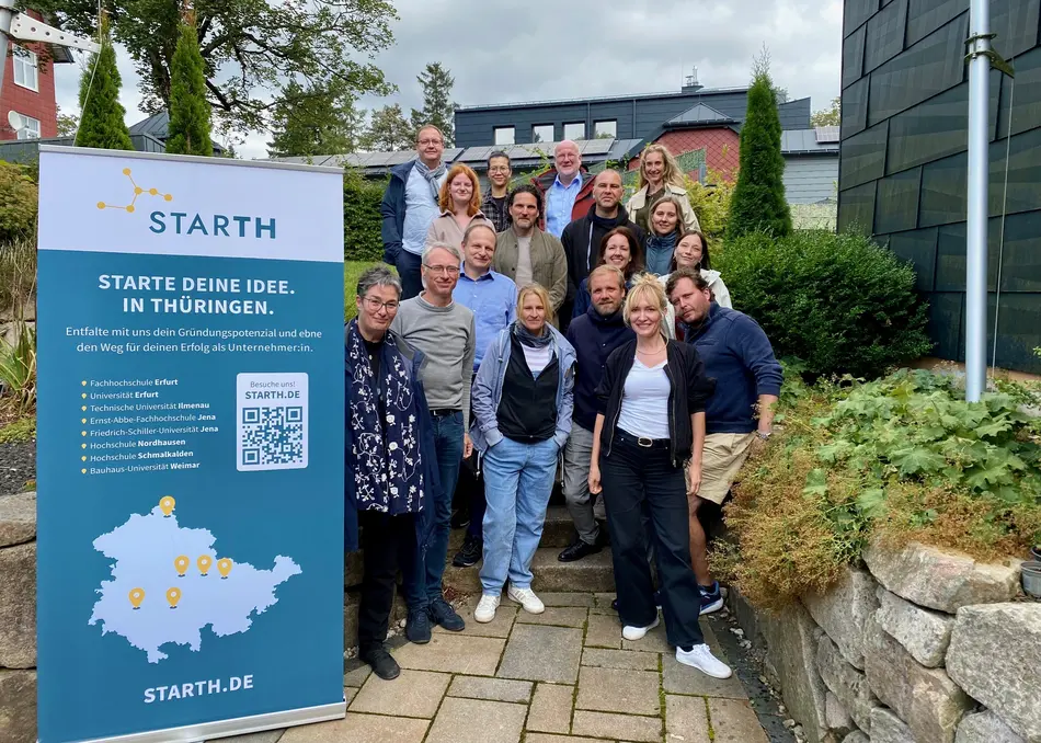 Group picture retreat Oberhof StarTH network