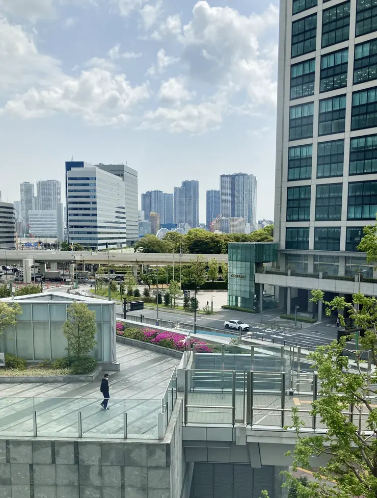 Moderne Gebäude in Tokyo