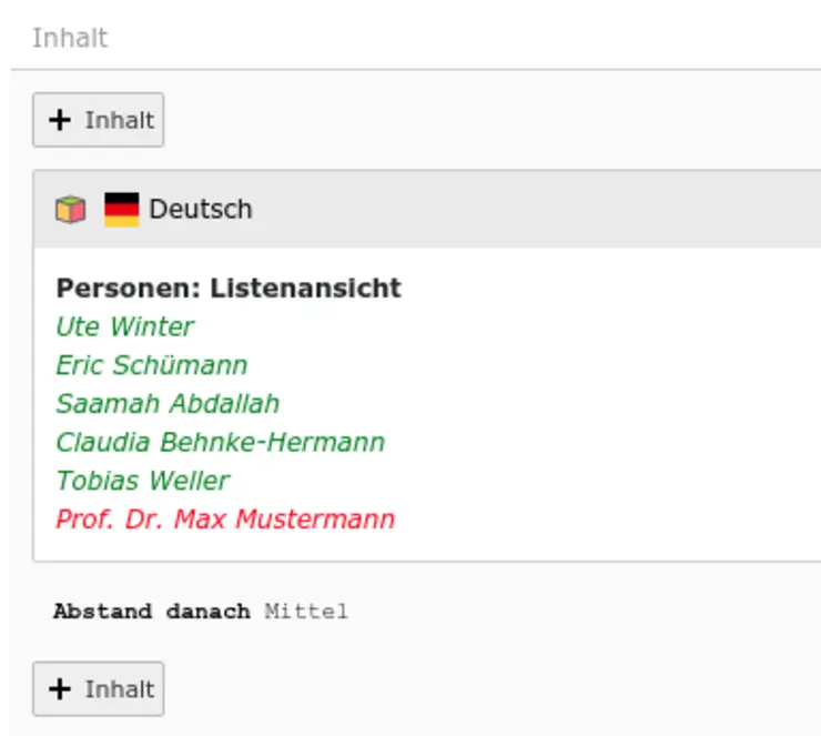 personenliste plugin preview