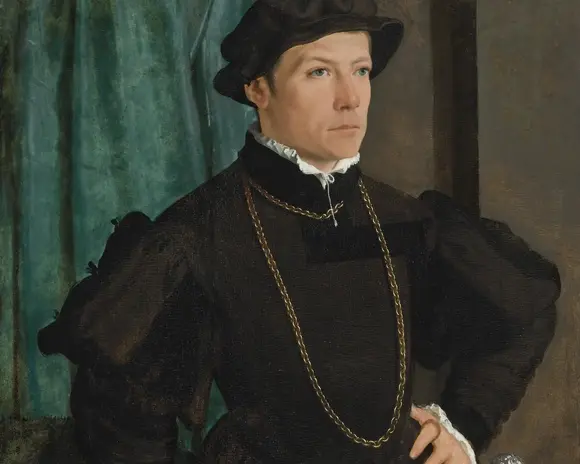 Porträt eines Mannes in Patrizierkleidung